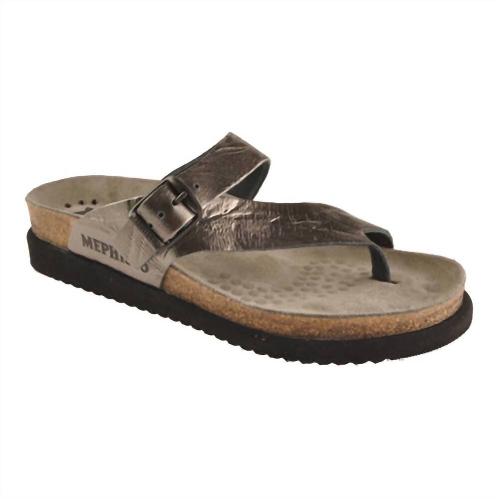 NEW MEPHISTO women's helen sandal in grey etna